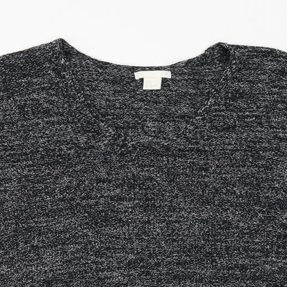 Womens UK Size S H&M Black Pullover Jumper