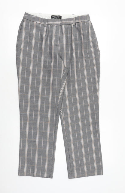 Womens UK Size 12 Dorothy Perkins Regular Fit  Grey Trousers