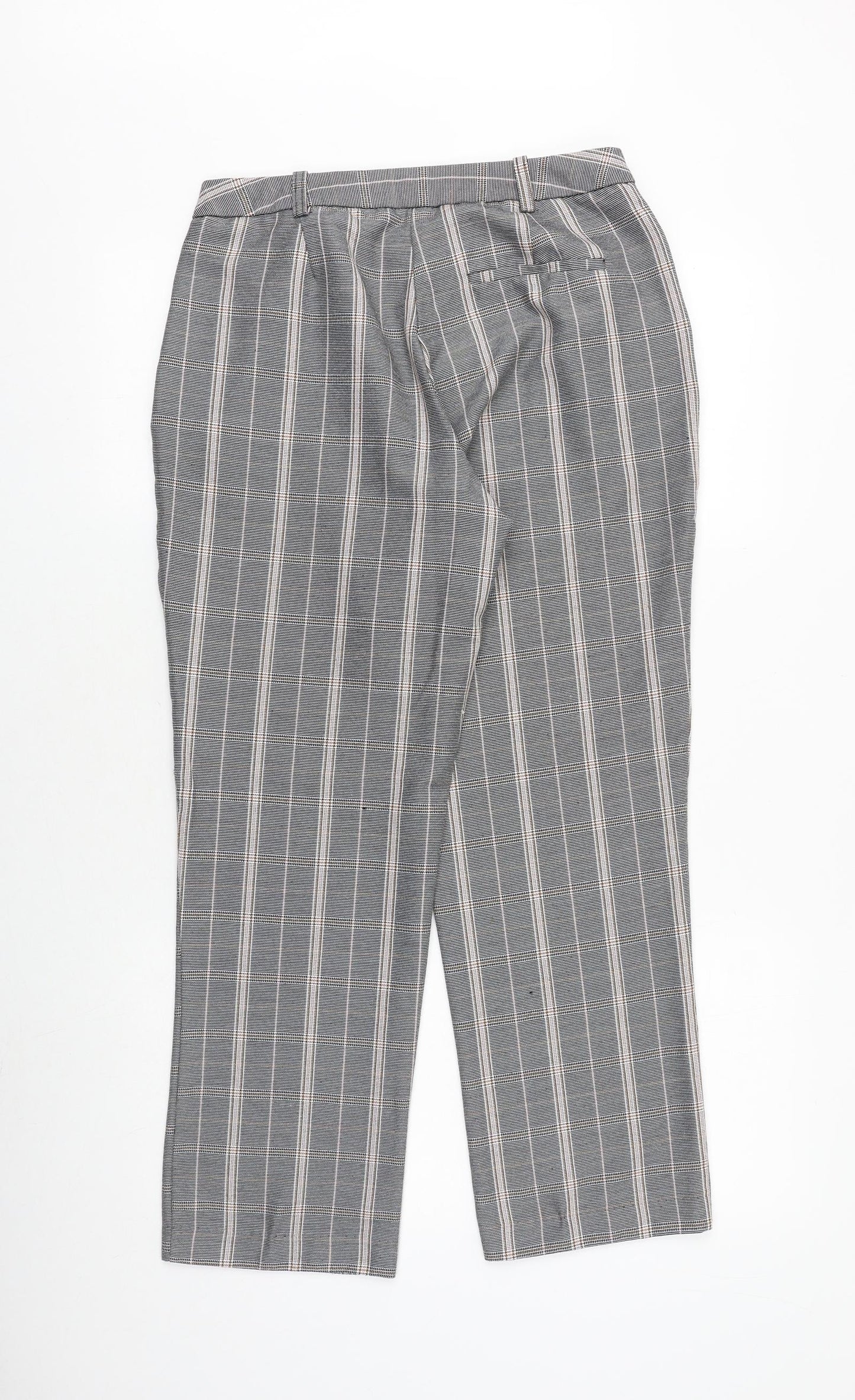 Womens UK Size 12 Dorothy Perkins Regular Fit  Grey Trousers