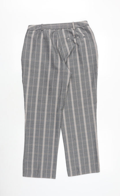 Womens UK Size 12 Dorothy Perkins Regular Fit  Grey Trousers