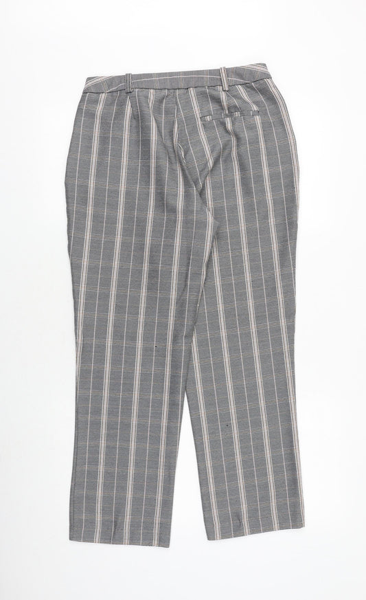 Womens UK Size 12 Dorothy Perkins Regular Fit  Grey Trousers