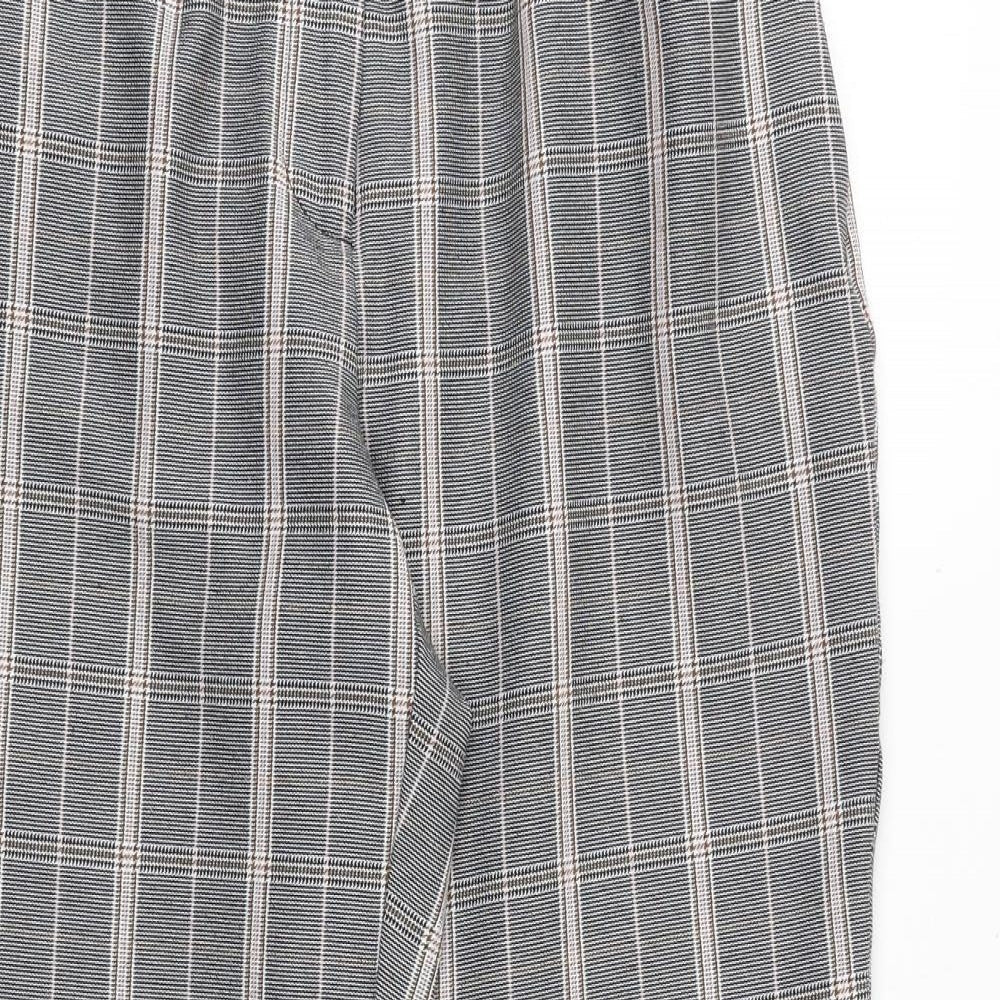 Womens UK Size 12 Dorothy Perkins Regular Fit  Grey Trousers