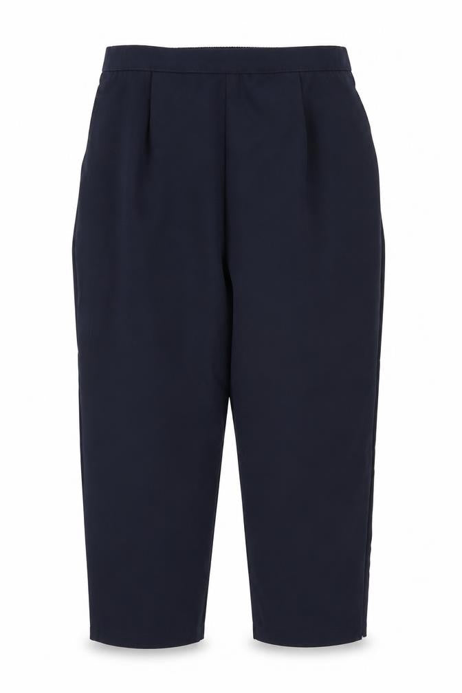 Womens UK Size S Preworn Regular Fit Cropped Blue Trousers