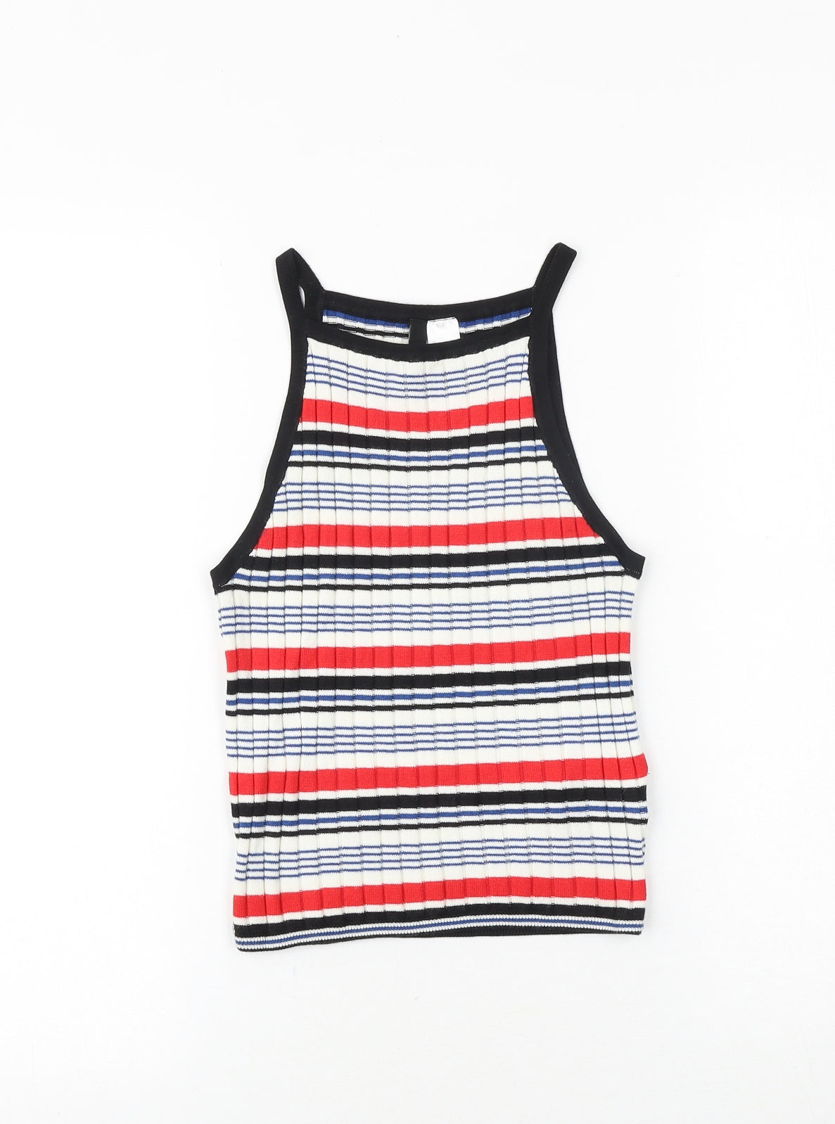 Womens UK Size XS H&M Multicoloured Basic Tank