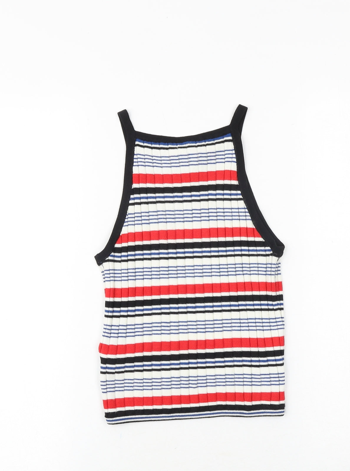 Womens UK Size XS H&M Multicoloured Basic Tank