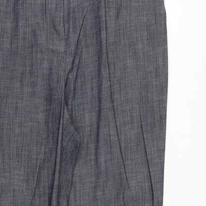 Womens UK Size 16 Marks and Spencer Regular Fit  Grey Trousers