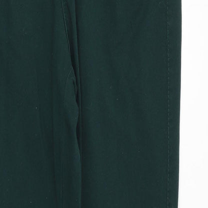 Denim & Co. Womens Green Cotton Skinny Jeans Size 8 Regular Zip