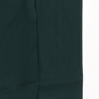 Denim & Co. Womens Green Cotton Skinny Jeans Size 8 Regular Zip