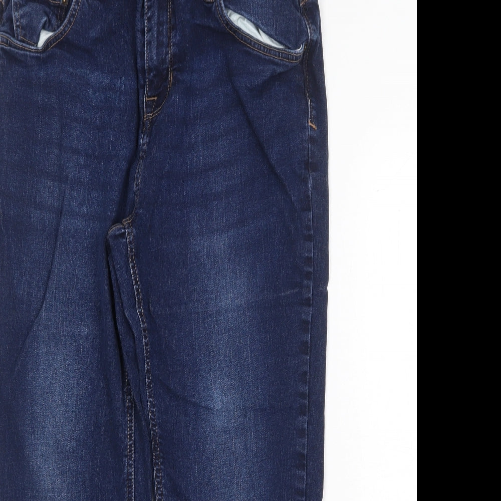 Womens UK Size 30 in Preworn Regular Fit Straight Blue Jeans