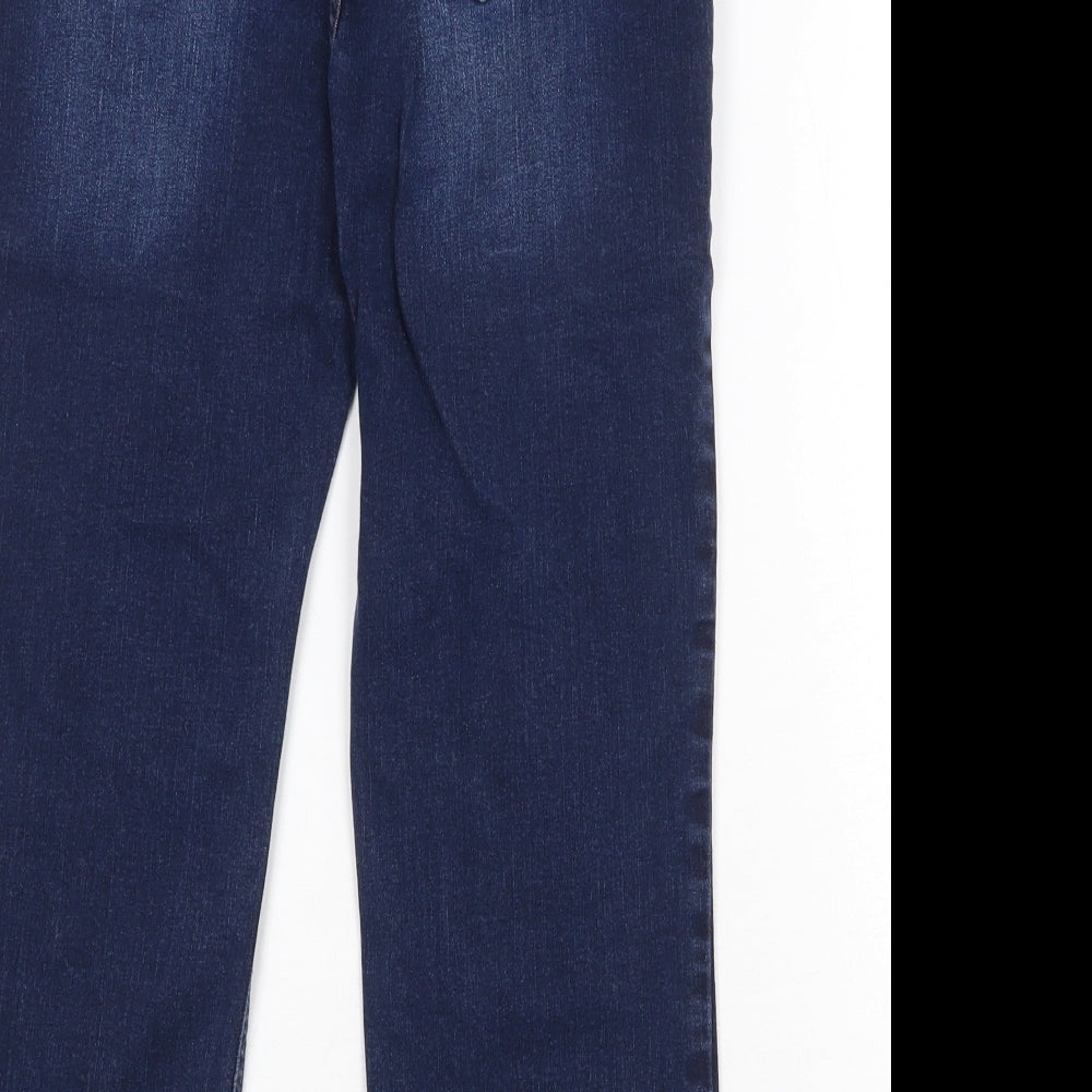 Womens UK Size 30 in Preworn Regular Fit Straight Blue Jeans