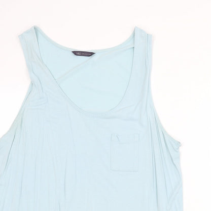 Womens UK Size 20 Marks and Spencer Blue Basic Tank