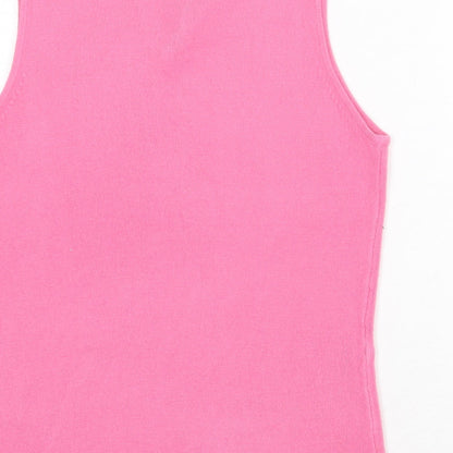 Womens UK Size M Paramour Pink Jersey Tank