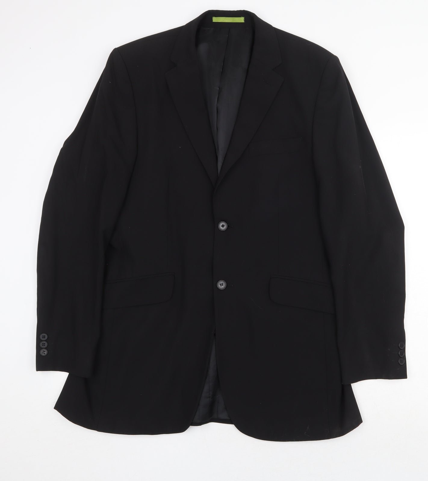 Mens UK Size 38 Burton Regular Black Suit Jacket