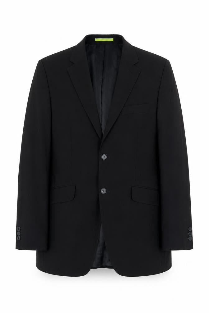 Mens UK Size 38 Burton Regular Black Suit Jacket