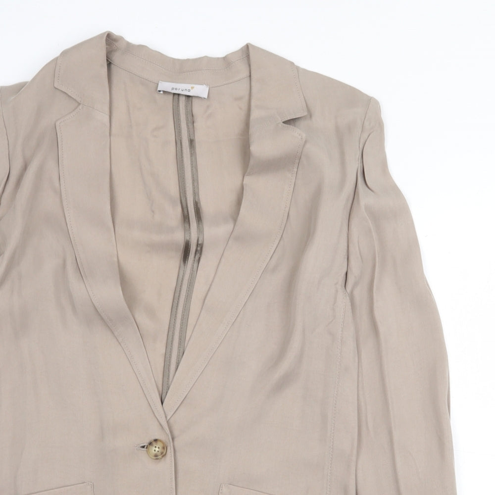 Womens UK Size 8 Marks and Spencer Beige Jacket