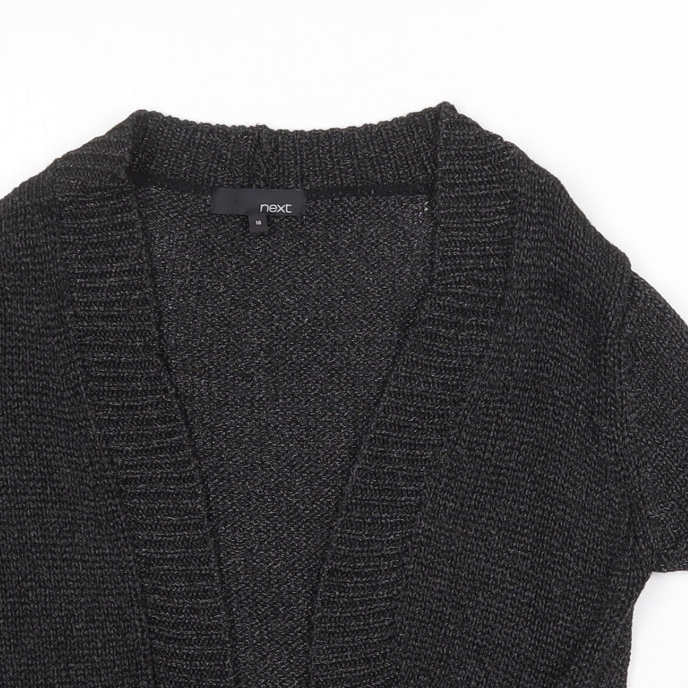 Womens UK Size 10 NEXT Grey Cardigan Jumper