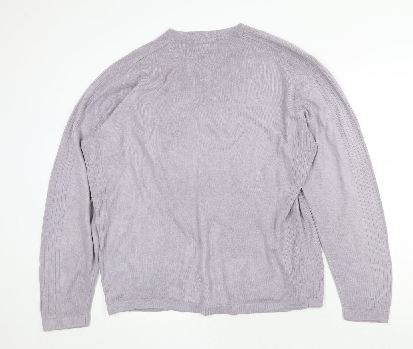 Mens UK Size L NEXT Purple Pullover Sweatshirt