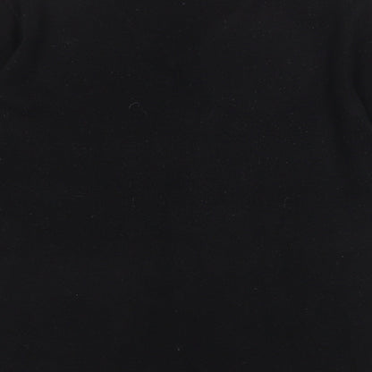 Womens UK Size XL Happit Black Basic T-Shirt