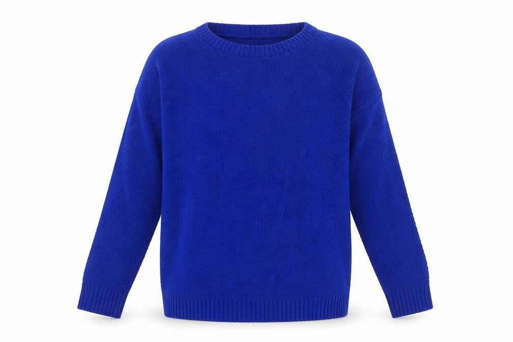 Womens UK Size 12 Boohoo Blue Pullover Jumper