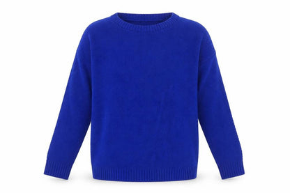 Womens UK Size 12 Boohoo Blue Pullover Jumper