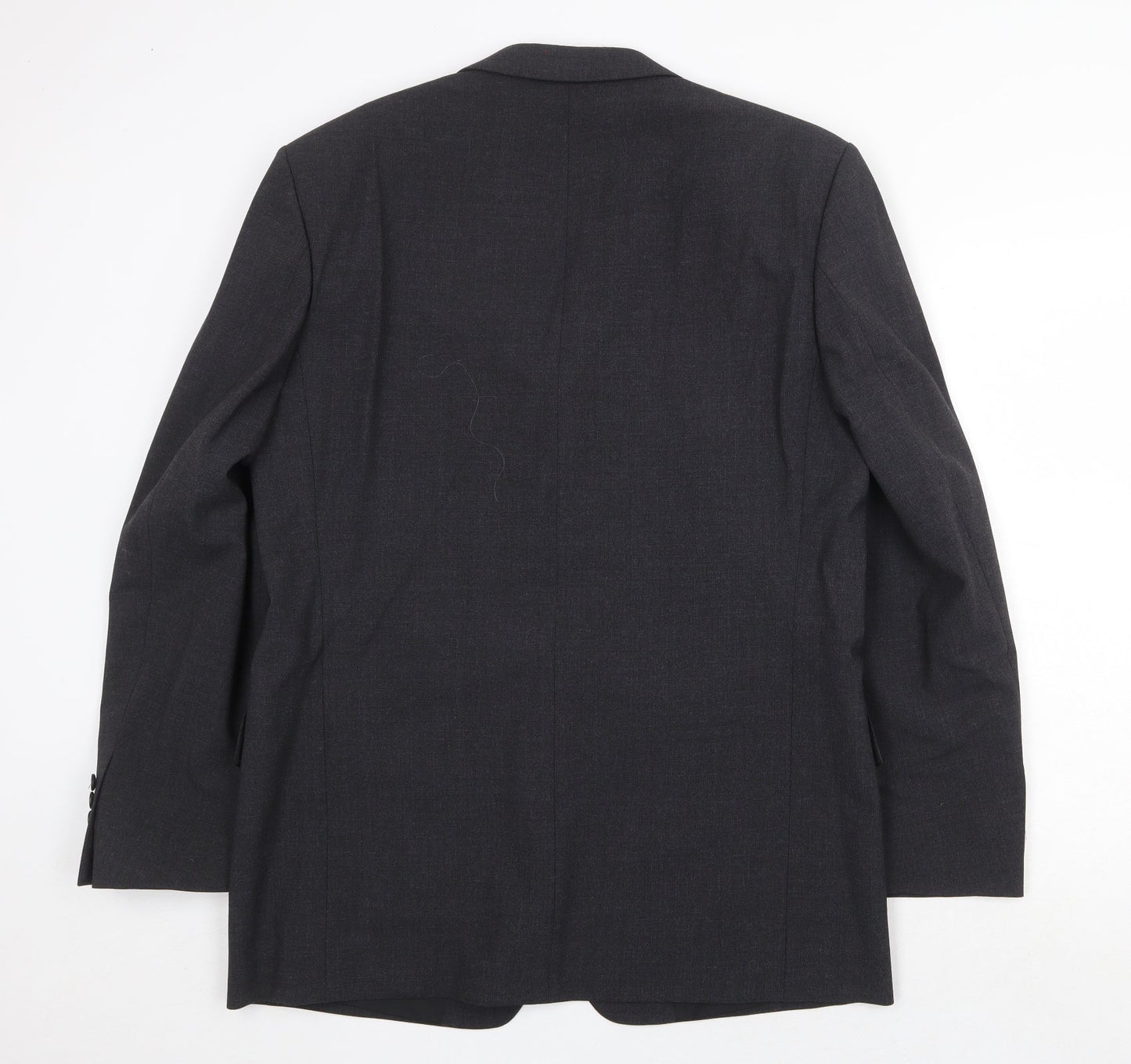 Armando Mens Grey Wool Jacket Suit Jacket Size 42 Regular