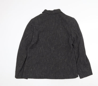 Womens UK Size 14 Preworn Black Jacket