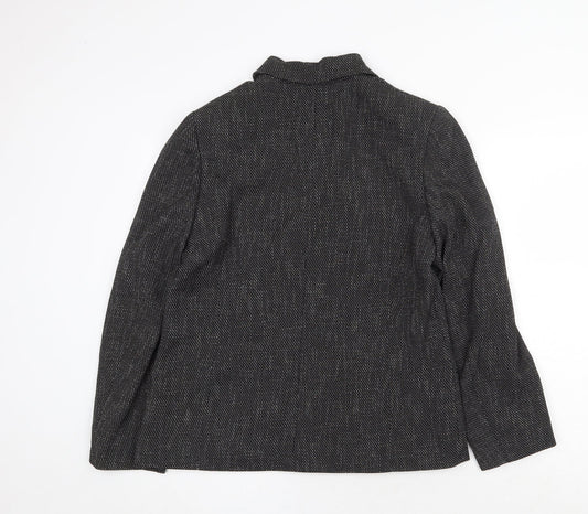 Womens UK Size 14 Preworn Black Jacket