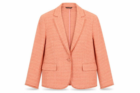 Womens UK Size 10 Sisley Orange Jacket