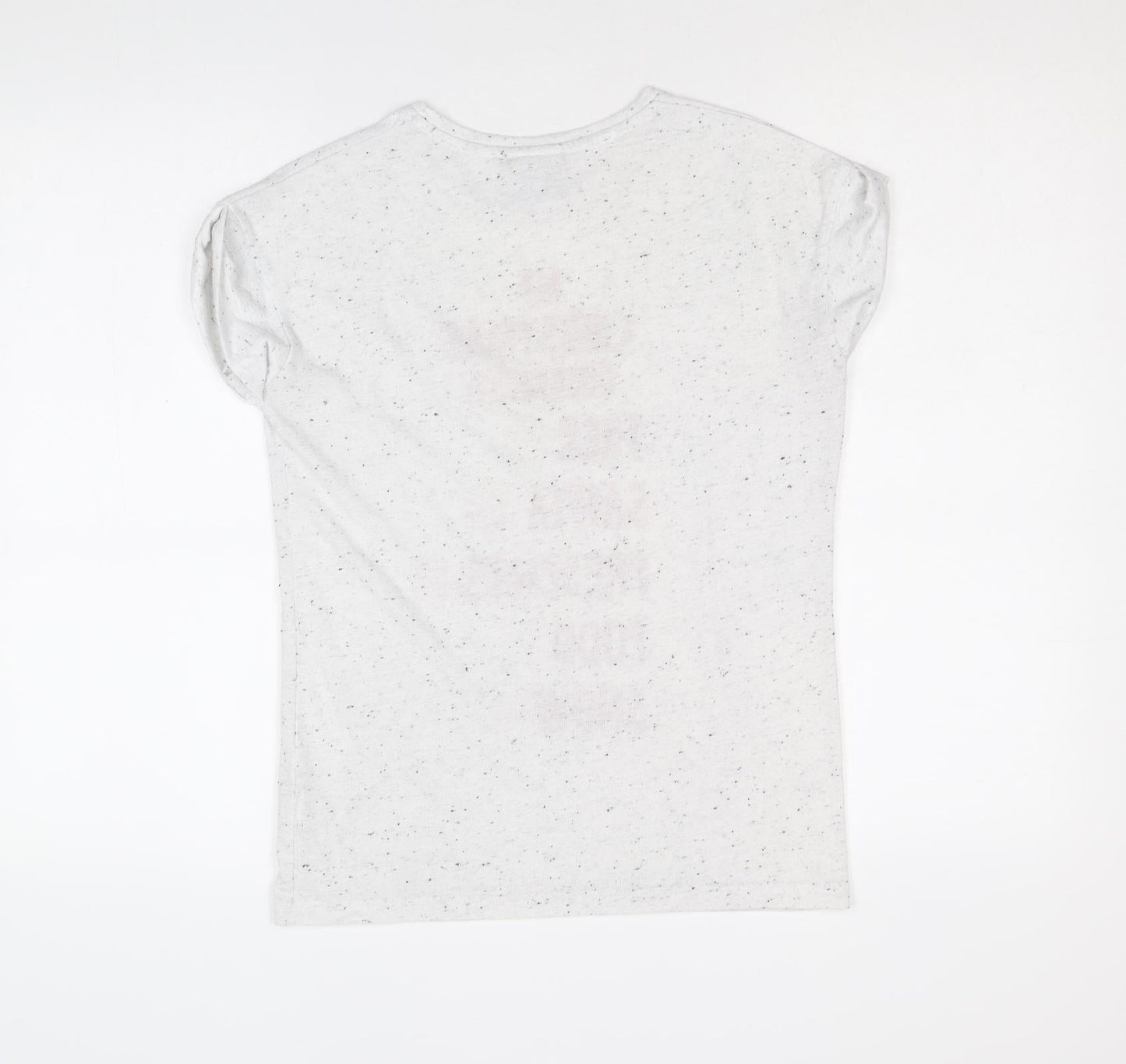 Primark Girls Grey Polyester Basic T-Shirt Size 12-13 Years Round Neck Pullover - My Christmas Checklist
