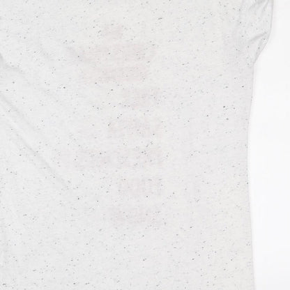 Primark Girls Grey Polyester Basic T-Shirt Size 12-13 Years Round Neck Pullover - My Christmas Checklist
