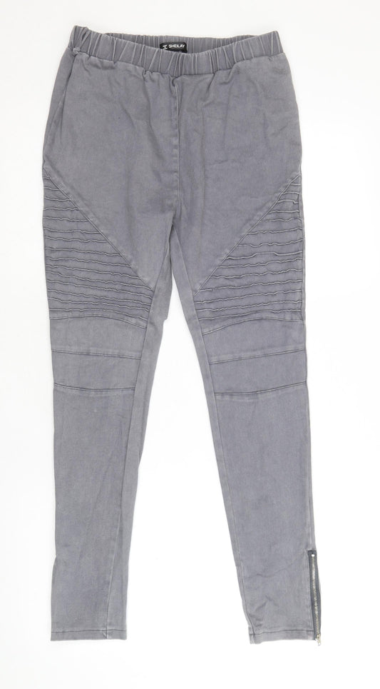 Womens UK Size L sheilay Regular Fit Jegging Grey Jeans