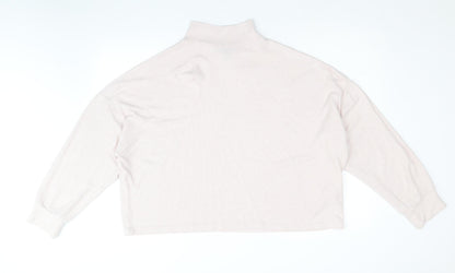 Womens UK Size L New Look Pink Pullover Jumper