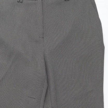 Womens UK Size 16 Dorothy Perkins Regular Fit Chino Black Trousers