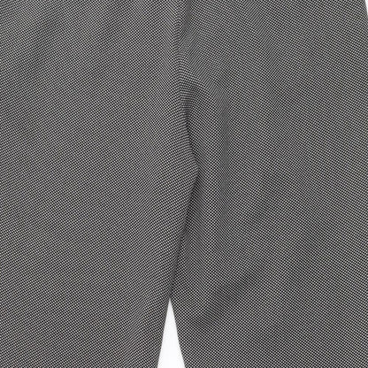 Womens UK Size 16 Dorothy Perkins Regular Fit Chino Black Trousers