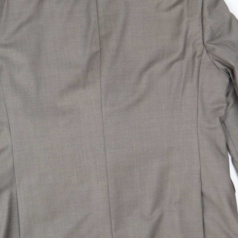 Mens UK Size 42 Burton Regular Brown Suit Jacket