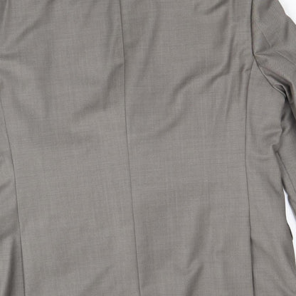 Mens UK Size 42 Burton Regular Brown Suit Jacket