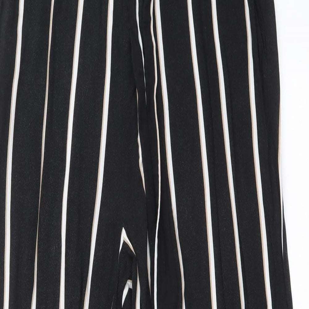 Womens UK Size 8 H&M Regular Fit  Black Trousers