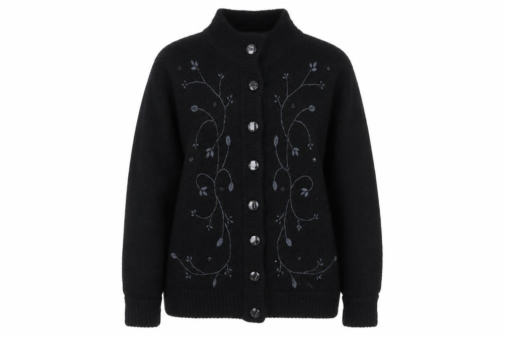 Womens UK Size M Joella Di Marco Black Pea Coat