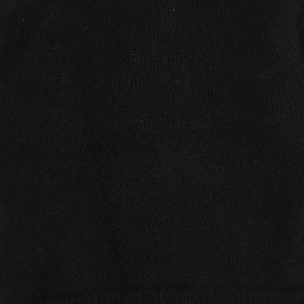 Womens UK Size M Joella Di Marco Black Pea Coat