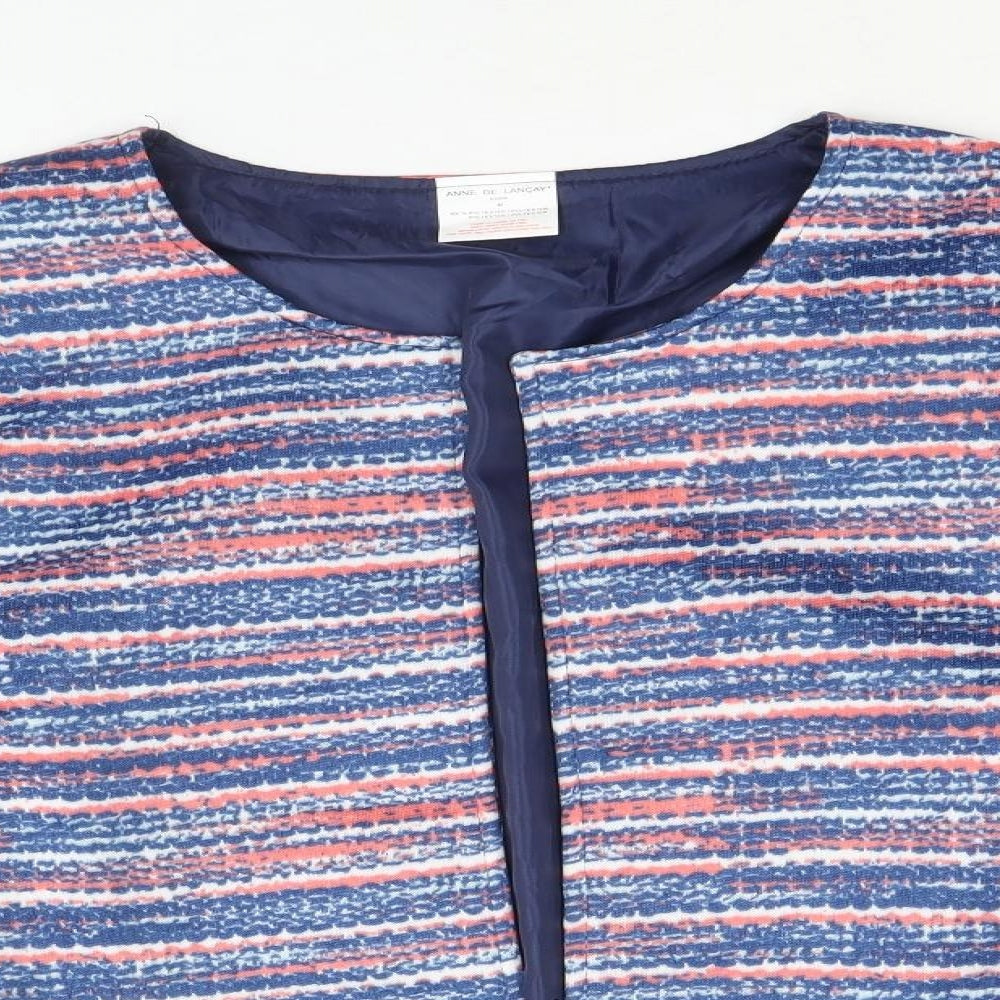 Womens UK Size M Anne De Lancay Blue Jacket