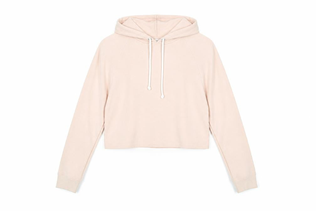 Womens UK Size M Divided by H&M Beige Pullover Hoodie