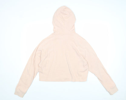 Womens UK Size M Divided by H&M Beige Pullover Hoodie