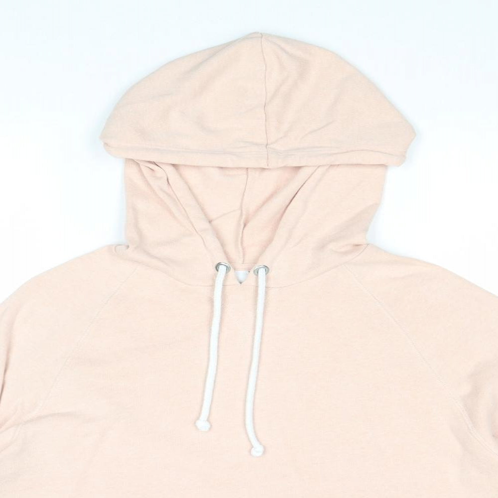 Womens UK Size M Divided by H&M Beige Pullover Hoodie