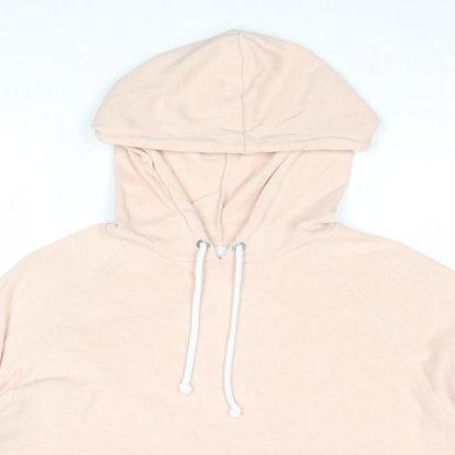 Womens UK Size M Divided by H&M Beige Pullover Hoodie