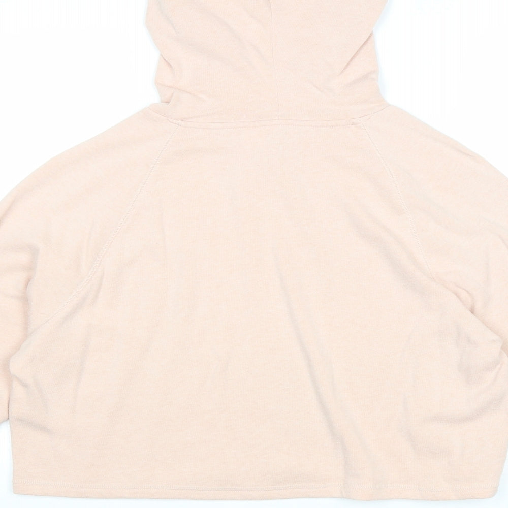 Womens UK Size M Divided by H&M Beige Pullover Hoodie