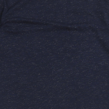 Womens UK Size S Monsoon Blue Basic T-Shirt
