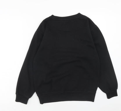 Deluxe Sweats Womens Black Cotton Pullover Sweatshirt Size XS Pullover - Live Love Dance