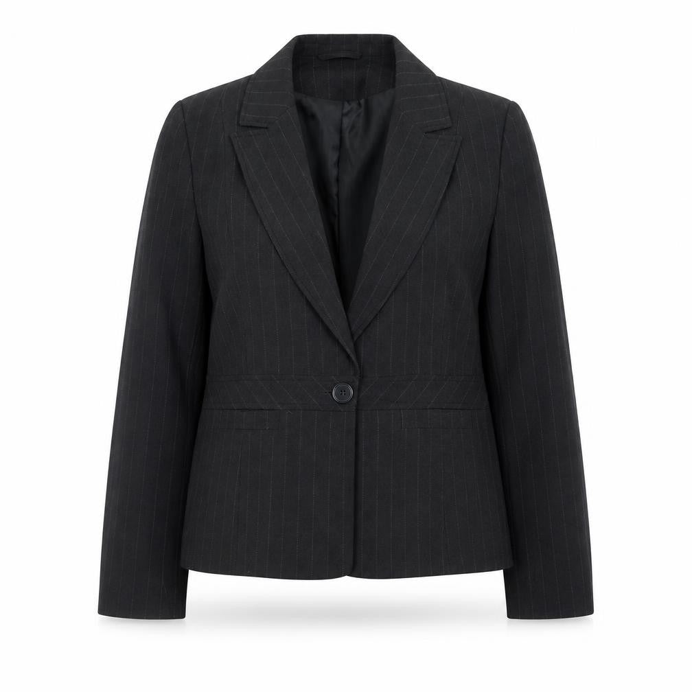 Womens UK Size 18 AMARANTO Plus Grey Suit Jacket