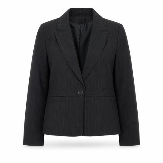 Womens UK Size 18 AMARANTO Plus Grey Suit Jacket