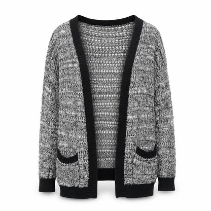 George Womens Grey V-Neck Acrylic Cardigan Jumper Size 10